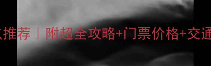 上海亲子游必去景点推荐附超全攻略门票价格交通路线带娃打卡0踩雷