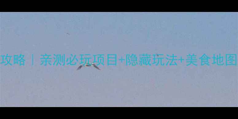 图片 ✨上海迪士尼攻略｜亲测必玩项目+隐藏玩法+美食地图+避坑指南🌟1