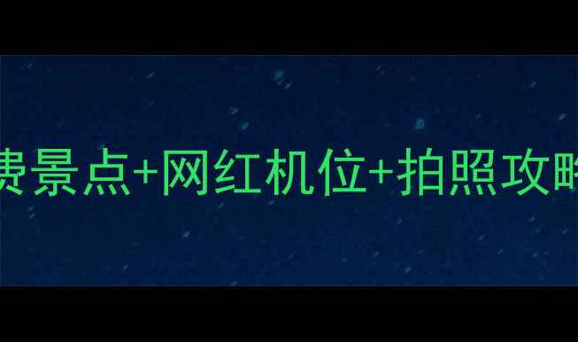 上海松江必玩TOP10免费景点网红机位拍照攻略周末遛娃露营全攻略