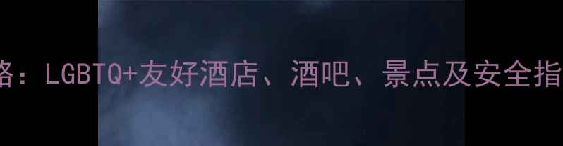 图片 东京同志旅游全攻略：LGBTQ+友好酒店、酒吧、景点及安全指南（附详细行程）1