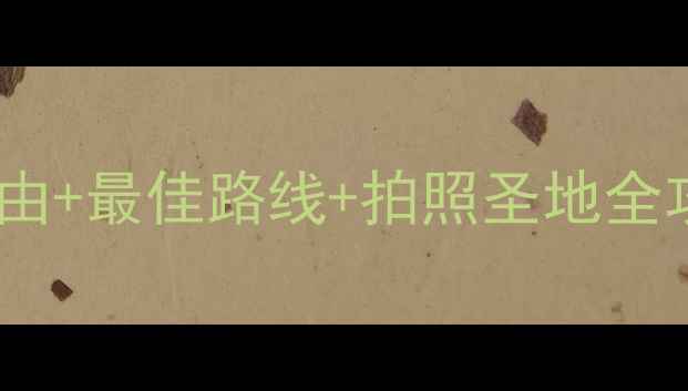 图片 南华山风景区必去理由+最佳路线+拍照圣地全攻略（附交通+门票）