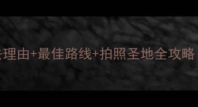 南华山风景区必去理由最佳路线拍照圣地全攻略附交通门票