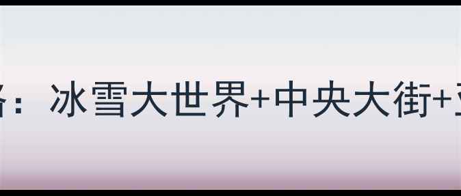 图片 哈尔滨当地团旅游全攻略：冰雪大世界+中央大街+亚布力滑雪超值线路推荐