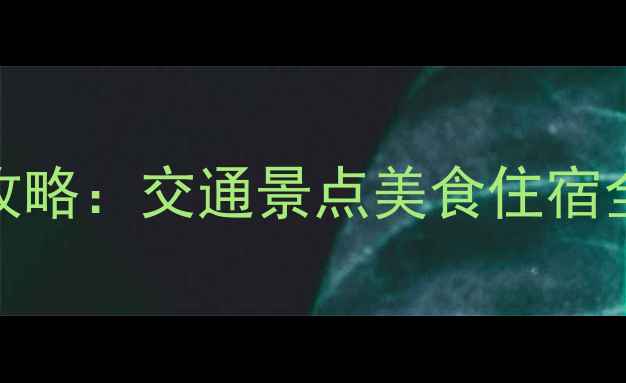 图片 大连金石滩一日游全攻略：交通景点美食住宿全指南（附免费地图）