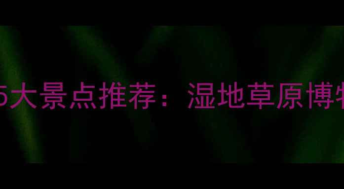 图片 山东德州亲子游必去5大景点推荐：湿地草原博物馆一站式体验攻略1