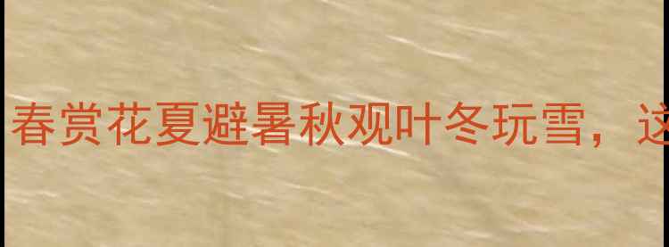 山东黄花沟旅游全攻略春赏花夏避暑秋观叶冬玩雪这几个时间点最值得收藏