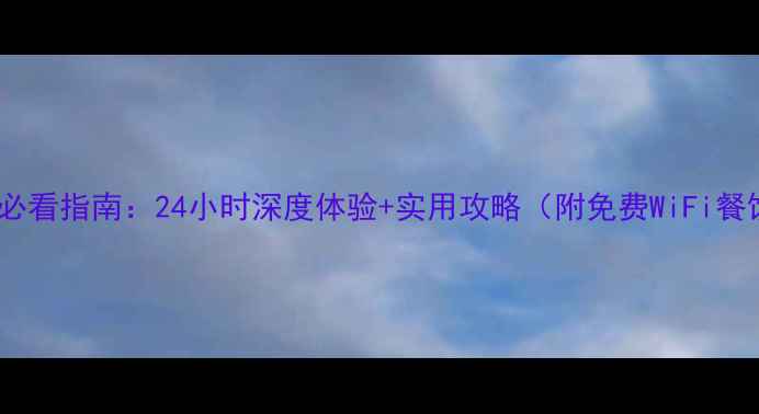 图片 成田机场T1过夜必看指南：24小时深度体验+实用攻略（附免费WiFi餐饮交通全攻略）1