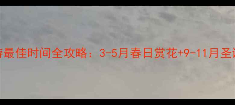 图片 捷克旅游最佳时间全攻略：3-5月春日赏花+9-11月圣诞集市全