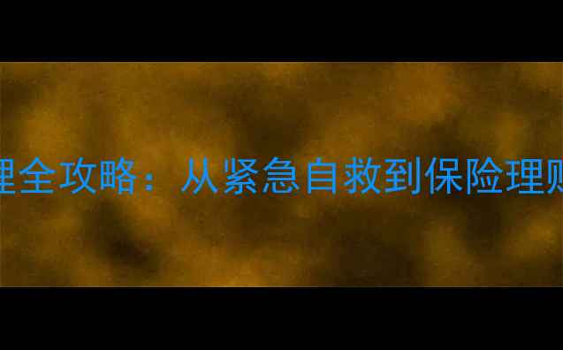 图片 景区受伤处理全攻略：从紧急自救到保险理赔的12步指南