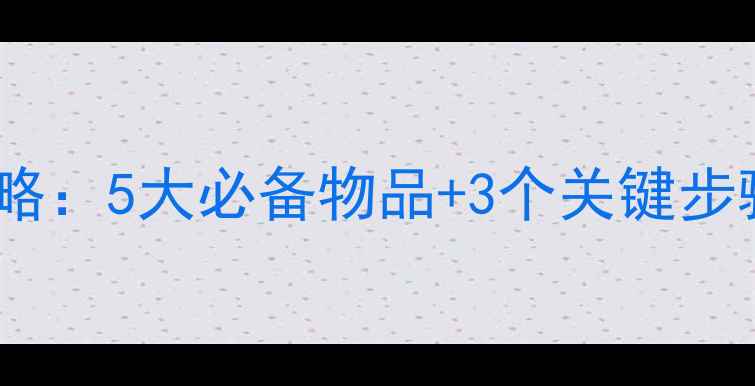 最新带宝宝坐飞机全攻略5大必备物品3个关键步骤轻松应对长途旅行