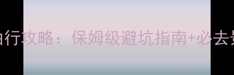 最新版威尼斯自由行攻略保姆级避坑指南必去景点交通住宿全