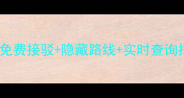 杭州公交旅游全攻略免费接驳隐藏路线实时查询指南附详细时刻表