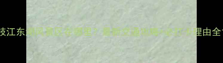 图片 枝江东湖风景区在哪里？最新交通攻略+必打卡理由全1