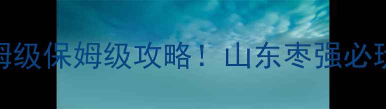图片 枣强旅游攻略｜保姆级保姆级保姆级攻略！山东枣强必玩景点+隐藏玩法全公开🌟2