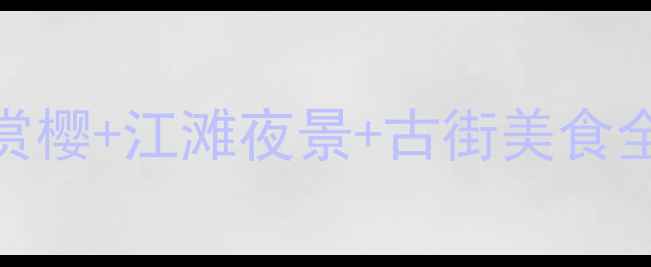 武汉必玩景点TOP10春日赏樱江滩夜景古街美食全攻略附交通避坑指南