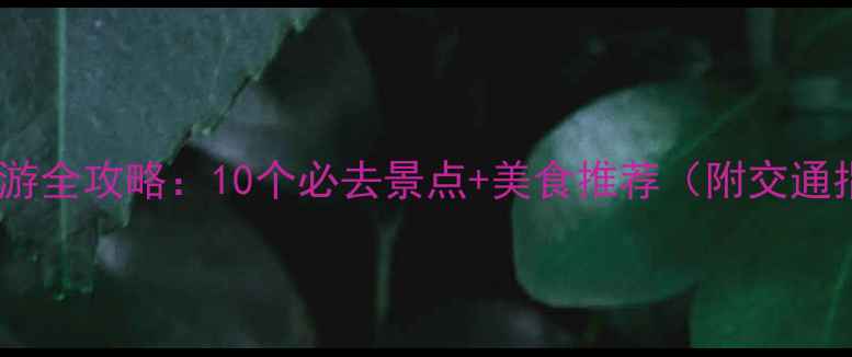 图片 银川夜游全攻略：10个必去景点+美食推荐（附交通指南）1