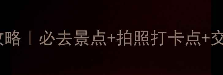 图片 银川沙湖景区游玩攻略｜必去景点+拍照打卡点+交通住宿全指南🌊📸2