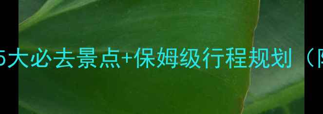 图片 黄山旅游全攻略：5大必去景点+保姆级行程规划（附最新门票政策）2