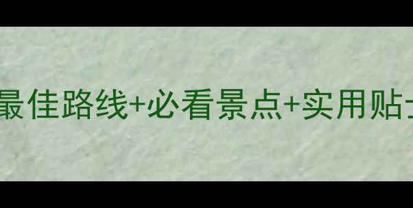 图片 黄山避暑全攻略：最佳路线+必看景点+实用贴士，解锁清凉之旅1