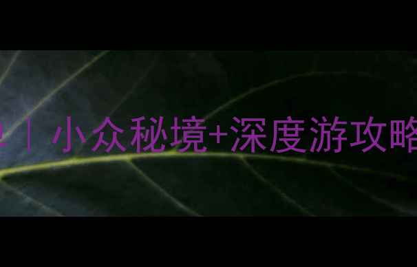 图片 🌟宁夏必去景点清单｜小众秘境+深度游攻略｜最新避坑指南🚗2