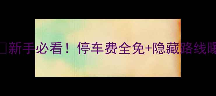 图片 📌少林寺自驾游保姆级攻略🚗新手必看！停车费全免+隐藏路线曝光，人均200吃住行全包🔥1