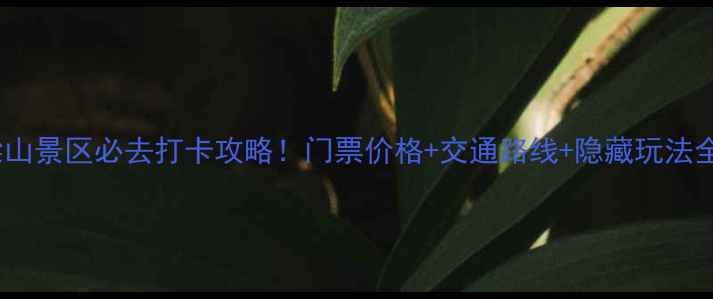 图片 📌水泊梁山景区必去打卡攻略！门票价格+交通路线+隐藏玩法全公开🌟1