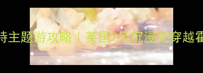 斯莱特林哈利波特主题游攻略英国7天沉浸式穿越霍格沃茨秘境全指南