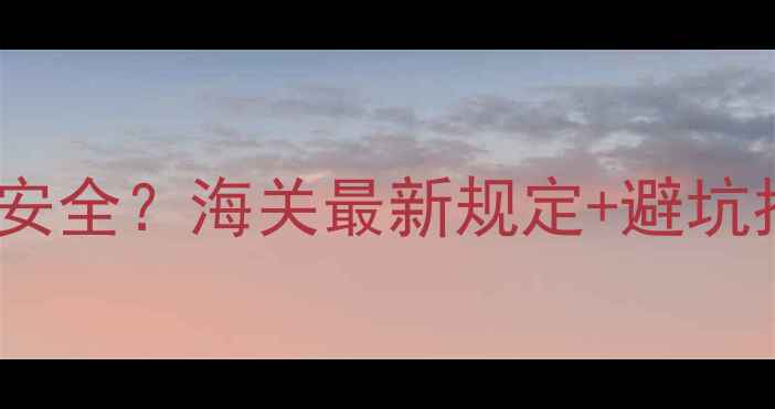 图片 出国旅游带多少现金安全？海关最新规定+避坑指南（附表格对比）1